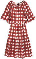 Thumbnail for your product : Mother of Pearl Gingham Dress with Elastic Waistline