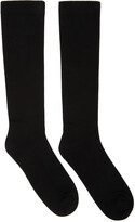 Black Logo Socks 