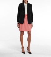 Thumbnail for your product : Max Mara Cesena wool-gabardine miniskirt