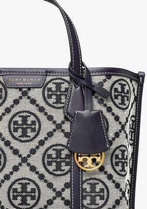 Tory Burch Perry T Monogram Triple-Compartment Tote - ShopStyle