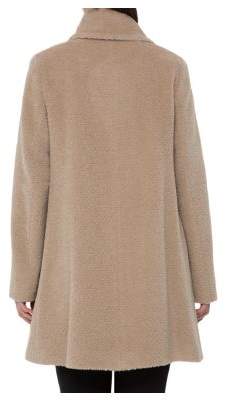 Cinzia Rocca Icons Wool-Blend A-Line Short Coat
