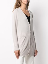 Thumbnail for your product : Gentry Portofino Long Cashmere Cardigan