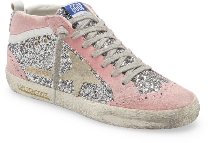 Golden Goose Pink Glitter Women | Shop the world's largest collection of  fashion | ShopStyle
