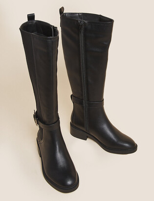 Marks and Spencer Buckle Knee High Boots