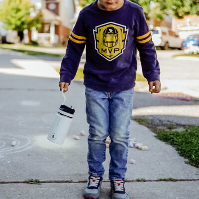 Grosche Lil Chill 12 oz Kids Water with Straw Sip Lid