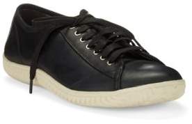 John Varvatos Hattan Leather Lace-Up Sneakers