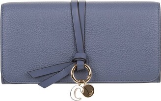 Chloé Alphabet Purse in Blue Womens Accessories Wallets and cardholders 