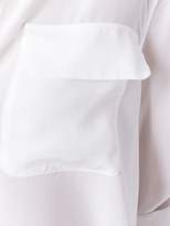 Thumbnail for your product : Equipment cropped signature shirt