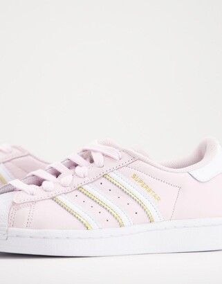 adidas Superstar sneakers in pale pink - ShopStyle Trainers & Athletic