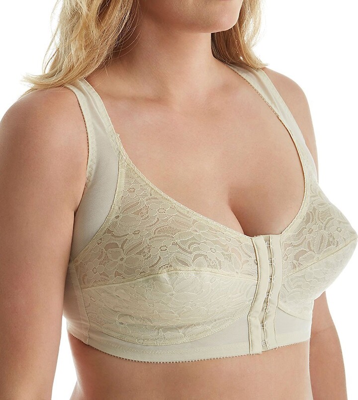 Carnival Women's Front Closure Posture Back Support Bra - ShopStyle