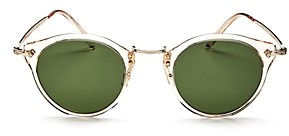 Oliver Peoples Women's Vintage Round Keyhole Sunglasses, 47mm