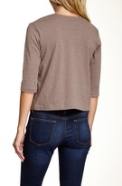 Thumbnail for your product : Joan Vass Open Front Cardigan