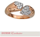 Thumbnail for your product : GUESS Rose Gold-Tone Sliced Heart Ring