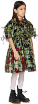 Thumbnail for your product : Chopova Lowena Kids Multicolor Flocked Gathered Dress