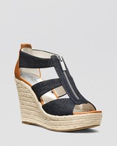 Thumbnail for your product : MICHAEL Michael Kors Platform Wedge Sandals - Damita