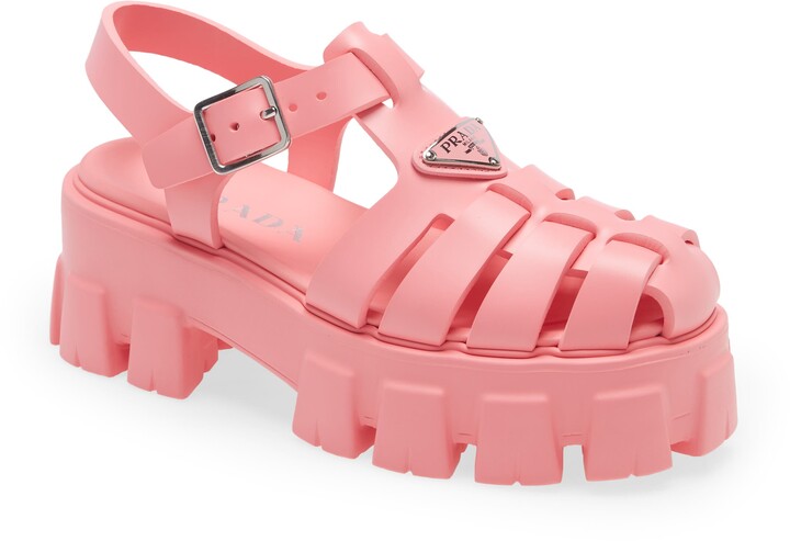 Prada Pink Women's Sandals | ShopStyle
