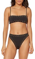 Thumbnail for your product : Dolce Vita Stella Studded Bikini Top