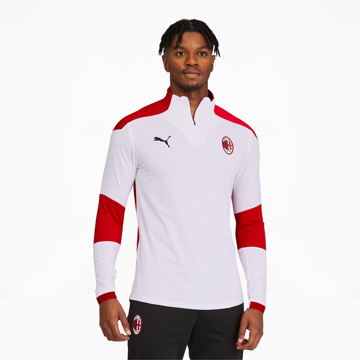 ac milan quarter zip
