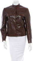 Thumbnail for your product : Miu Miu Leather Jacket