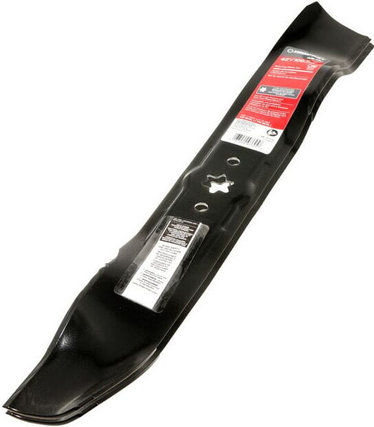 Troy-Bilt 490-110-Y115 42 in. 3-in-1 Mulch Blade Set, Star Center Hole, 2-pack