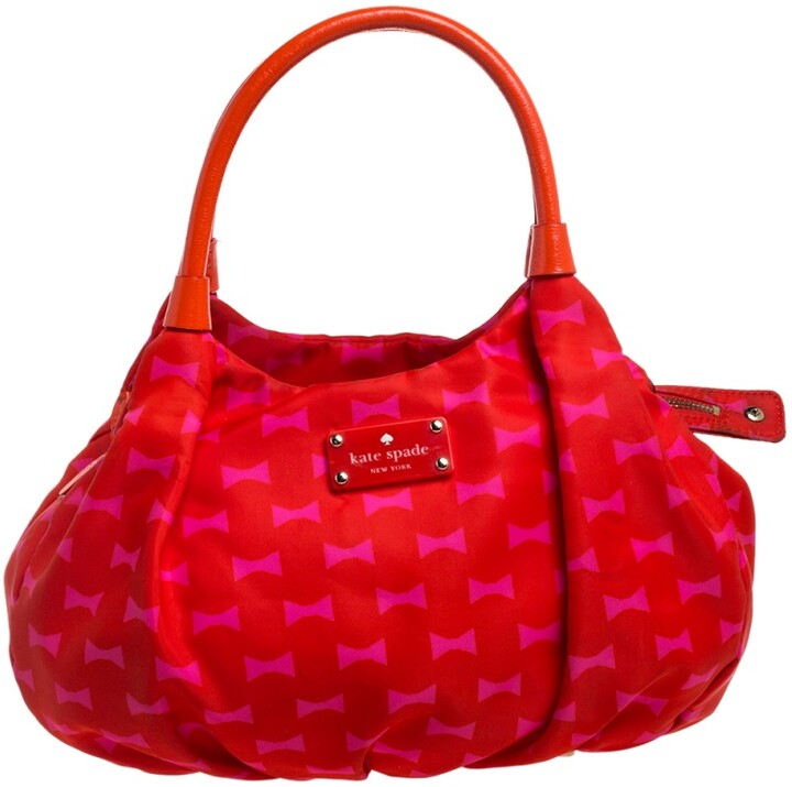 kate spade red bow purse