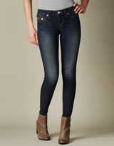 Thumbnail for your product : True Religion Womens Hand Picked Red Orange Super Skinny Jean
