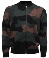 Thumbnail for your product : Paul Smith Camouflage Zip-Through Sweatshirt