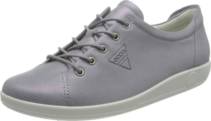 ecco silver shoes
