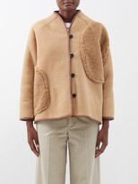 Thumbnail for your product : CAWLEY STUDIO Collarless Shearling Jacket