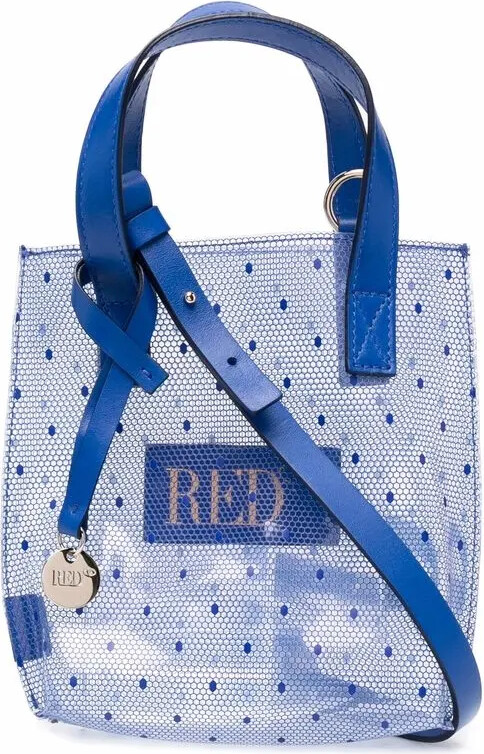 Red(V) Polka-Dot Tote Bag