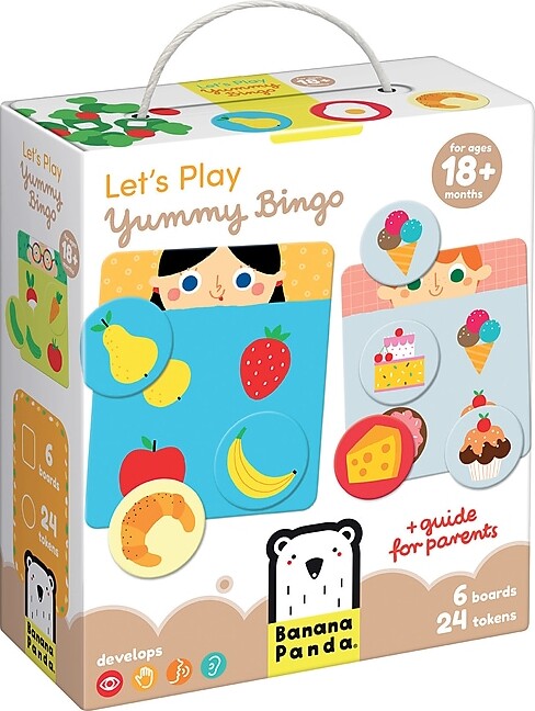 Banana Panda Let's Play Yummy Bingo, Age 2+ (BPN49163)