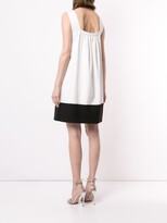 Thumbnail for your product : Paule Ka Contrast Flared Dress