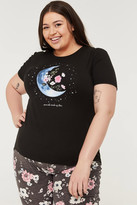 Thumbnail for your product : Ardene Plus Size Moon PJ Tee
