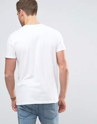 Hollister Must Have Logo T-Shirt Slim Fit In White