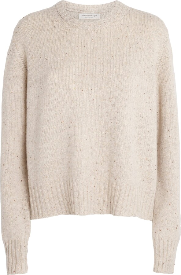 Johnstons of Elgin Donegal Cashmere Relaxed Sweater