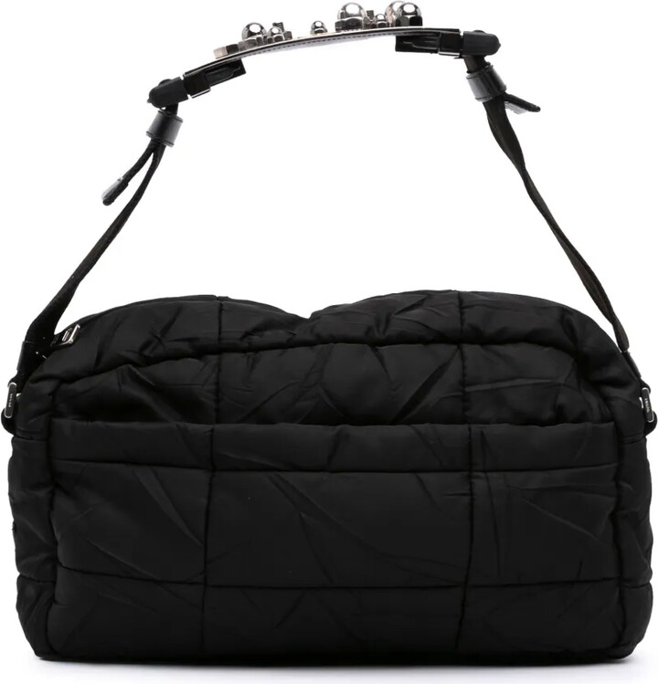 Prada Pre-Owned 2013-2025 Quilted Tessuto Messenger Bag crossbody bag