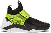 Thumbnail for your product : McQ Black and Green Hikaru 3.00 Sneakers