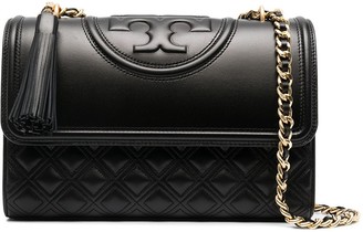 Tory Burch Fleming convertible leather shoulder bag