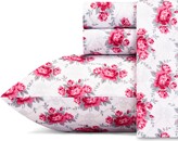 Thumbnail for your product : Betsey Johnson Silky Microfiber Printed 4-Pc. Sheet Set, Full