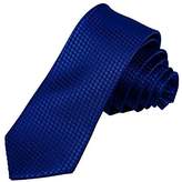 Thumbnail for your product : DAE1036 Blue Checkers Discount Skinny Tie Gift Creative Dan Smith