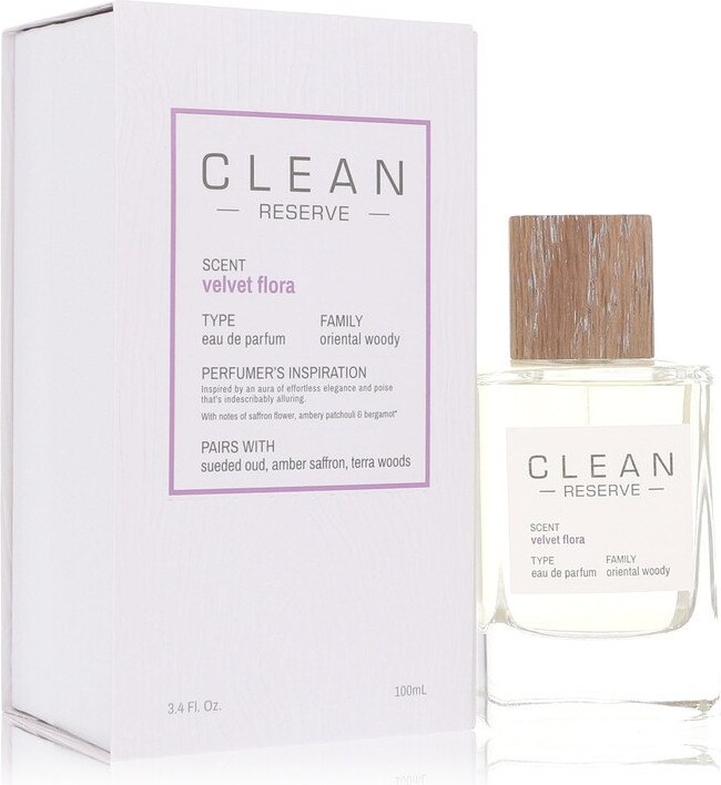 CLEAN Reserve Velvet Flora by Eau De Parfum Spray 3.4 oz for Women