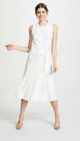 Thumbnail for your product : Yigal Azrouel Wrap Front Pleat Skirt Dress