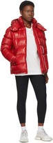 Thumbnail for your product : Moncler Red Down Maire Coat
