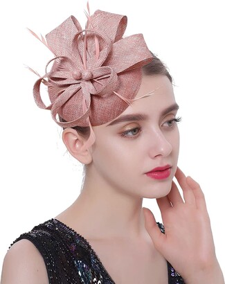 Arianna Sinamay Clip Fascinator in a wide range of colours Wedding/Races 