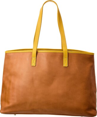 J.Mclaughlin Cathy Leather Tote - ShopStyle