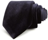 Thumbnail for your product : Saint Laurent Formal Velvet with Satin Knot Classic Tie