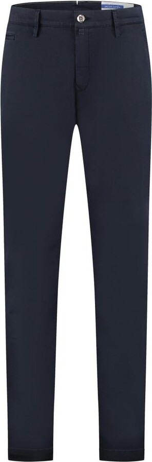 Jacob Cohen Logo Plaque Straight-Leg Trousers