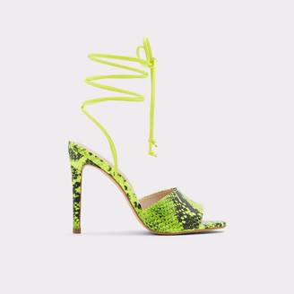 lime green heels aldo