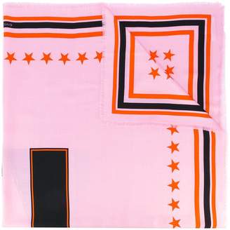 Givenchy 17 print scarf