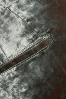 Thumbnail for your product : Ann Demeulemeester Crushed-velvet Wide-leg Pants